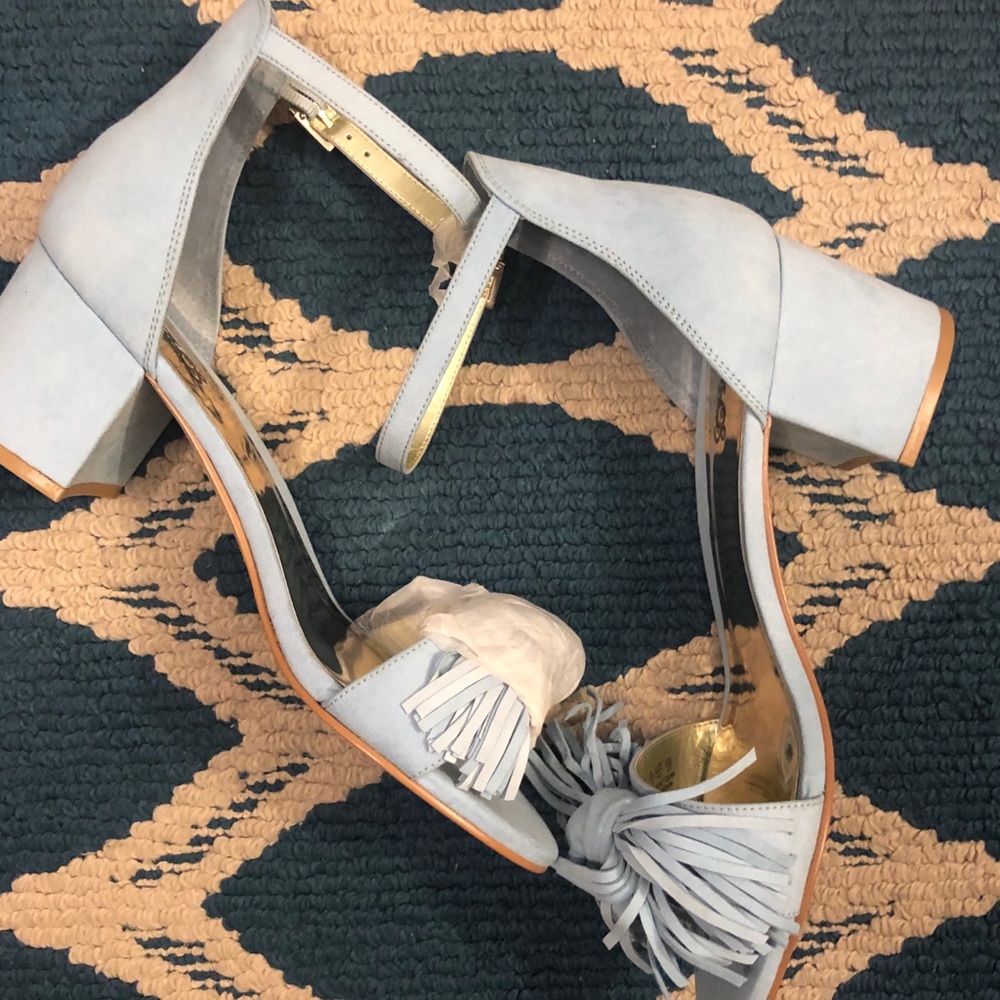 Carlos By Carlos Santana Fringed Block Heels - image 3